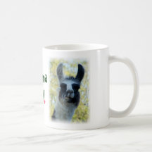 Save the Drama for Yo Llama Coffee Mugs