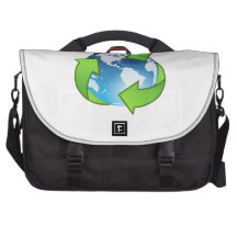 Save the Earth and Recycle Commuter Bag