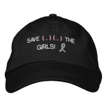 SAVE THE GIRLS HAT BASEBALL CAP