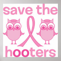 Save The Hooters Print