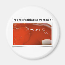 Save the Ketchup! Refrigerator Magnets
