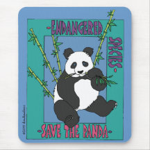 Save The Panda Mouse Mat