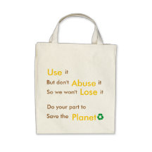 Save the Planet Bag