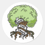 Save The Trees Sticker