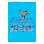 Save the Whales Products Card