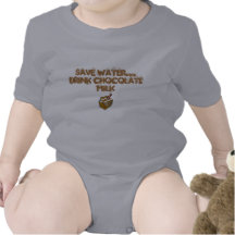 Save Water...Drink Chocolate Milk Rompers