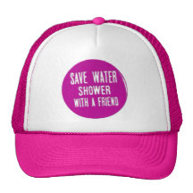 save water mesh hats