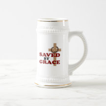 SAVED BY GRACE COFFEE MUGS