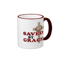 SAVED BY GRACE MUG
