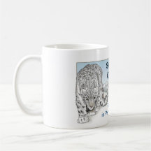 Saving Snow Leopards Logo Mug