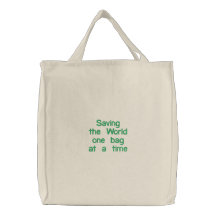 Saving the World one bag at a time