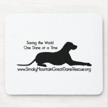 Saving the World - One Dane at a Time Mouse Pad
