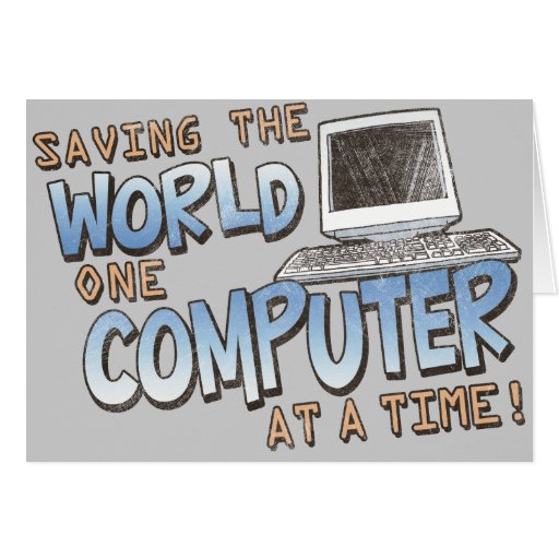 Saving theWorld Greeting Cards