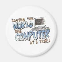 Saving theWorld Magnet