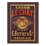 Savon Le Chat Vintage Cat Postcards