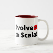 Scala Mug or Stein, Evolve Logo