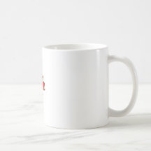 Scale of Justice - with heart Coffee Mugs