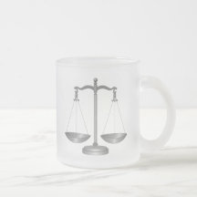 Scales of Justice Coffee Mug