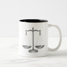 Scales of Justice Coffee Mugs
