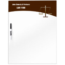 Scales of Justice Dry Erase Board