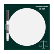 Scales of Justice Dry Erase Board