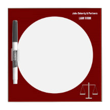 Scales of Justice Dry Erase Board
