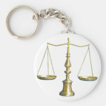 Scales of Justice Key Chain