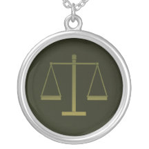 Scales of Justice - Necklace