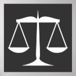 Scales of Justice Poster