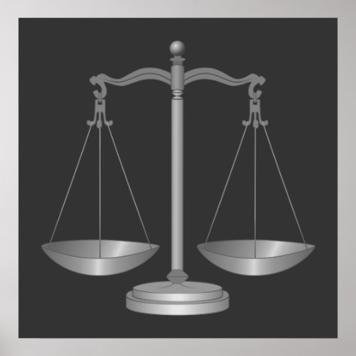 Scales of Justice Posters