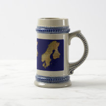 SCANDINAVIAN MAP Mug