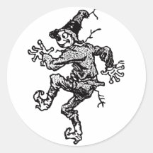 Scarecrow Striding Sticker