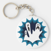 Scaredy Ghosts Keychain