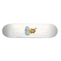 Scarey Lightening  Witch Skate Decks