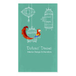 Scarlet Macaw Business Card Template