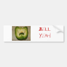 Scary Bell Bumper Sticker