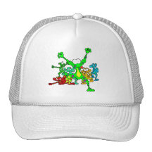 Scary Frogs Mesh Hat