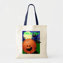 Scary Halloween Tote Bag