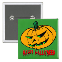Scary Pumpkin Pins