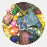 SCATTERED JEWELS GEMTONE PRINT STICKERS