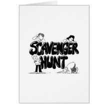 Scavenger Hunt Greeting Card