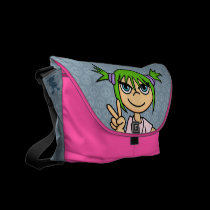 Scene Girl Peace Messenger Bag messenger bags