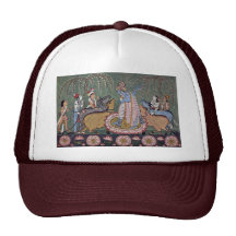 Scene Râgmâlâ Series: Krishna With His Flute By In Hats
