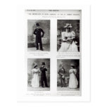 Scenes from The Importance of Being Earnest, by Os Postcard
