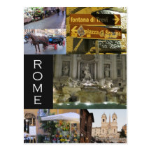 Scenes of Rome Postcards