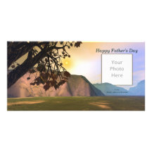 Scenic Father's Day Personalised Photo Card