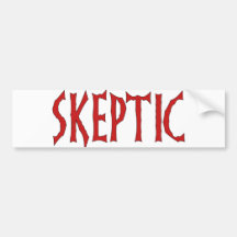 Sceptic Bumper Stickers