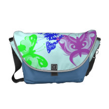 Schmetterlinge butterflies kurier tasche
