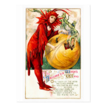 Schmucker: Witch's Wand Postcard