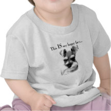 Schnauzer Happy Face Tees